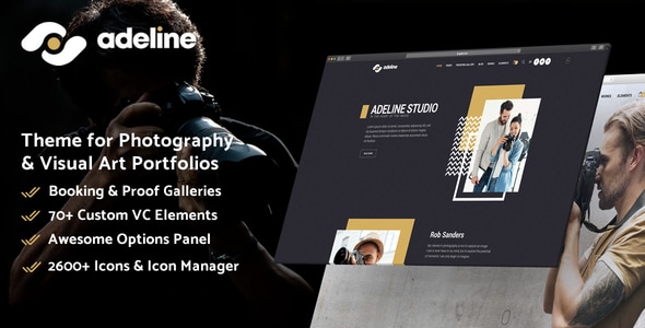 Adeline - Photography Portfolio Theme Logo